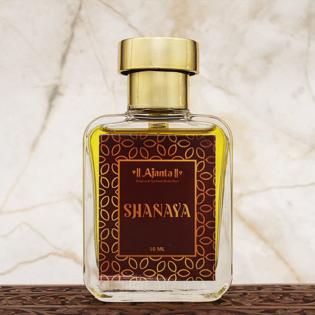 Ajanta Shanaya Perfume – Premium Long-Lasting Oriental Fragrance for Men & Women | Luxurious Natural Aroma in Elegant 50ml Glass Bottle