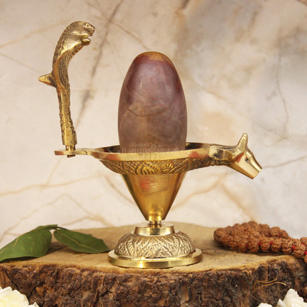 Akhan bhramananayak Mahadev Shivling  Powerful Spiritual Shiva Lingam For Mahashivratri & Shravan Pujan For Home Puja