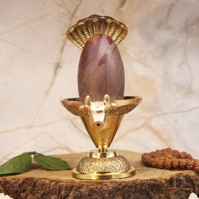 Akhan bhramananayak Mahadev Shivling  Powerful Spiritual Shiva Lingam For Mahashivratri & Shravan Pujan For Home Puja