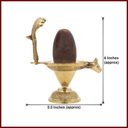 Akhan bhramananayak Mahadev Shivling  Powerful Spiritual Shiva Lingam For Mahashivratri & Shravan Pujan For Home Puja