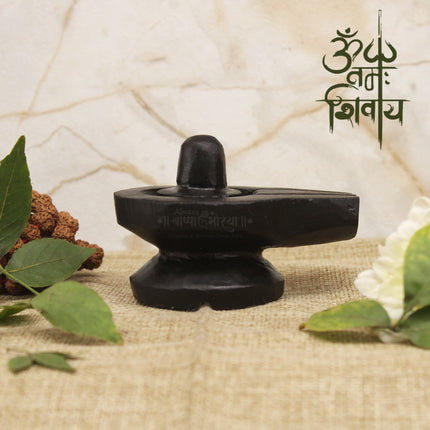 Mahadev Black Stone Shivalinga  – Small Shivling for Daily Puja