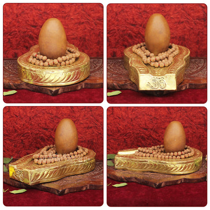 Chandan Colour Shivling – Sacred Shiva Lingam for Puja, Abhishek & Home Temple