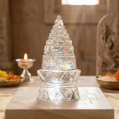 Collection image for: Crystal Sphatik Shree Yantra