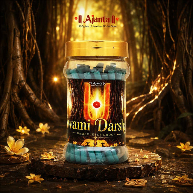 Swami Darshan Premium Bambooless Dhoop Sticks | Divine Fragrance for Daily Puja, Aarti, Prayer, Meditation, Home Temple & Spiritual Rituals