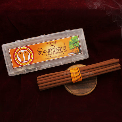 Swami Samarth Hand-Rolled Bambooless Dhoop Sticks for Peace, Prayer & Positive Energy