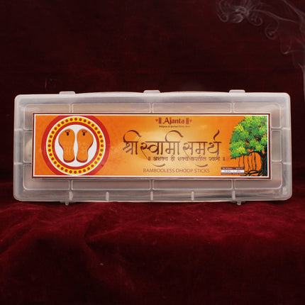Swami Samarth Hand-Rolled Bambooless Dhoop Sticks for Peace, Prayer & Positive Energy