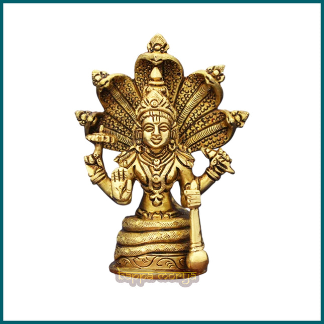 Patanjali Maharishi Idol | Gonardiya (Gonikaputra) – Avatar of Lord Vishnu Shesha Maharishi Patanjali Statue | Gonikaputra Sage, Divine Form of Vishnu Shesha