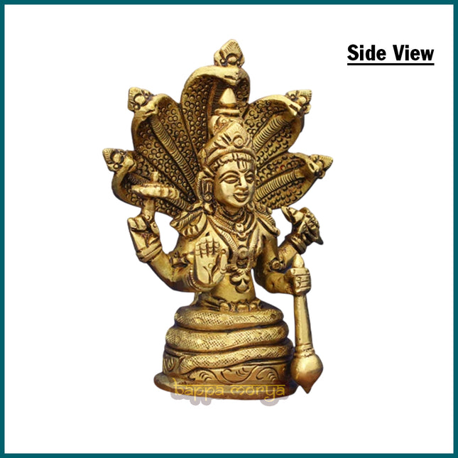 Patanjali Maharishi Idol | Gonardiya (Gonikaputra) – Avatar of Lord Vishnu Shesha Maharishi Patanjali Statue | Gonikaputra Sage, Divine Form of Vishnu Shesha
