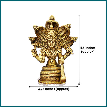 Patanjali Maharishi Idol | Gonardiya (Gonikaputra) – Avatar of Lord Vishnu Shesha Maharishi Patanjali Statue | Gonikaputra Sage, Divine Form of Vishnu Shesha