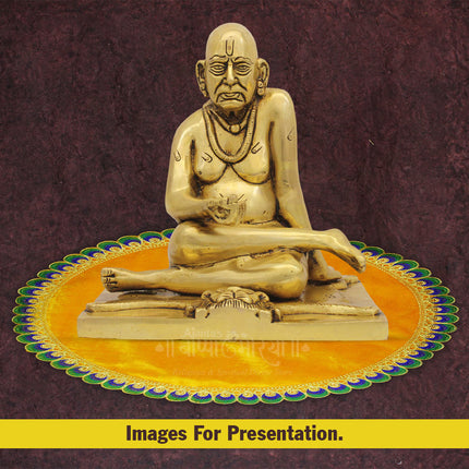 Pooja Velvet Aasan/Asan for Puja and Mandir Puja Altar Cloth |Puja Aasan Mat for Prayers - Handmade Decorative Pooja Mat Premium Kapda/Cloth for Mandir, Puja Chowki Mat, Puja Table & Temple | Fine Fabric (20x20 inch) ( Set OF 2)